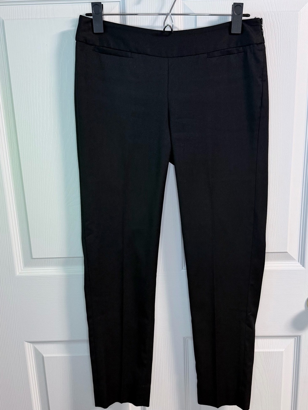 White House Black Market Black Slim Ankle Dress Pants Trousers Size 0R